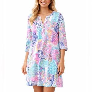 Lilly Pulitzer Multicolor Floral Dress - Size XS